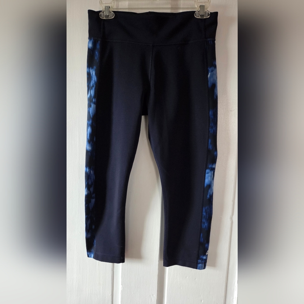 Adidas Climalite Dark Blue Athletic Tights Medium